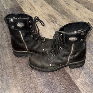 Harley-Davidson Men's Rugged Black Boots